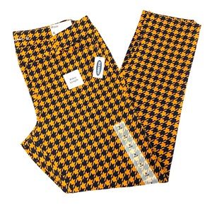 🌻Old Navy Mid-Rise Pixie Ankle Pants Mustard&Navy